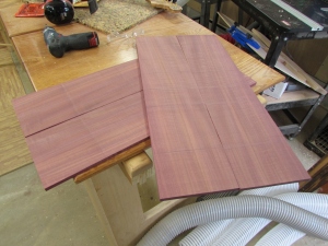 Boards re-sawn